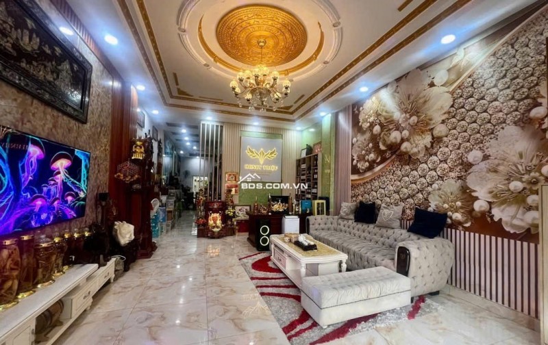 Nhà mặt tiền Cityland Phan Văn Trị 100m2 4 tầng mái Thái ngang 5m KD tốt có T.máy 24.5 tỷ.