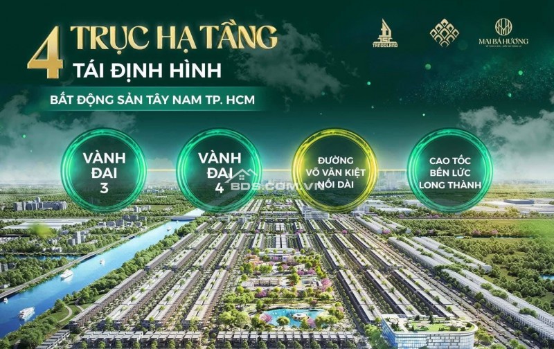 Cơ hội vàng khu Tây TP.HCM – 600 triệu nhận ngay đất nền 90m² sổ riêng, tiềm năng tăng giá mạnh