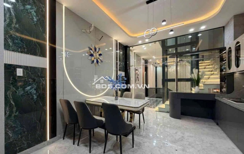 Bán nhà MTKD ngay chợ Nguyễn Tư Giản 80m2 6 lầu đẹp có thang máy KD đa nghề 14.5 tỷ.