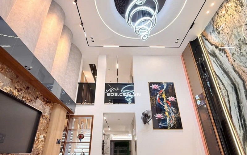 Bán nhà 6 lầu đẹp 1/ HXH Thống Nhất T.máy 80m2 ngang 5m tặng NT sát Cityland nhỉnh 13 tỷ.