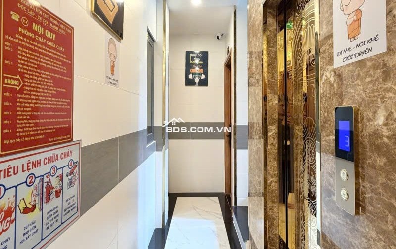 Nhỉnh 27 tỷ có CHDV 5 lầu mới ngang 7.3m 117m2 15PN full NT HXT Lê Quang Định Bình Thạnh