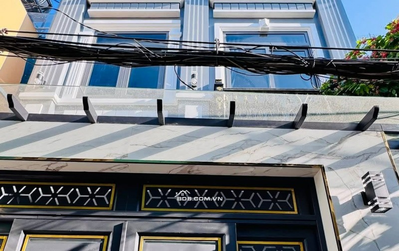 NHÀ MỚI 4 TẦNG QUANG TRUNG GV - GẦN THỐNG NHẤT - HẺM 5M Ô TÔ VÔ NHÀ - 79M² - Chỉ  7.X Tỷ