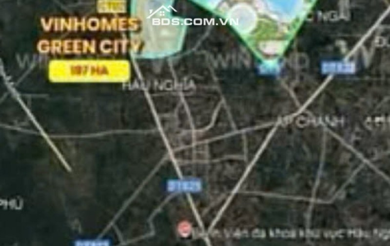 Đất thổ shr gần trung tâm hành chính. Gần các dự án lớn của Tỉnh