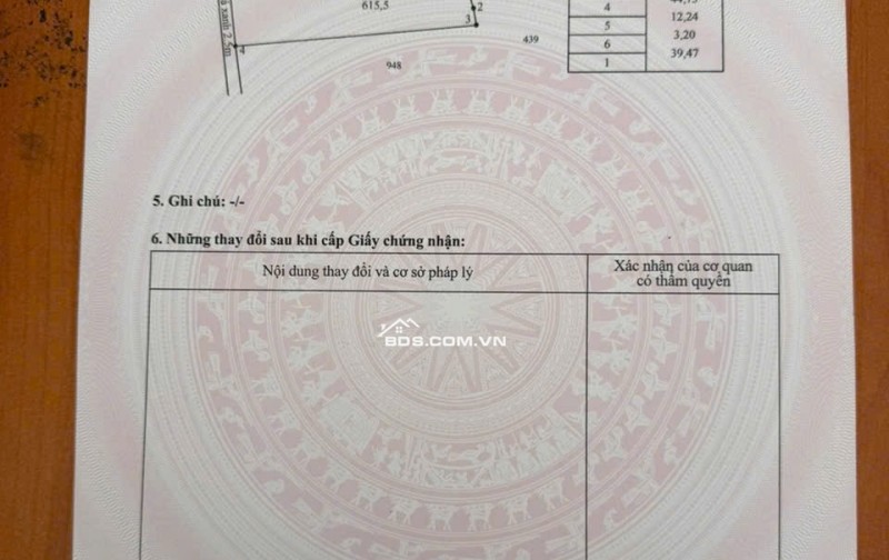 Đất thổ shr gần trung tâm hành chính. Gần các dự án lớn của Tỉnh