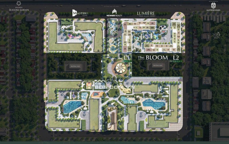 [ Nhận Booking ]Chung Cư Masterise Hà Nội Seasons Garden (Cao Xà Lá)