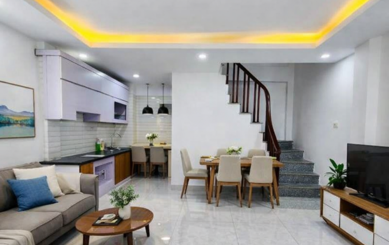 NGÕ THÔNG – Ô TÔ ĐỖ CỔNG – KHU VỰC SẦM UẤT – NHÀ 5 TẦNG MỚI TINH – TRUNG TÂM PHÚC LỢI