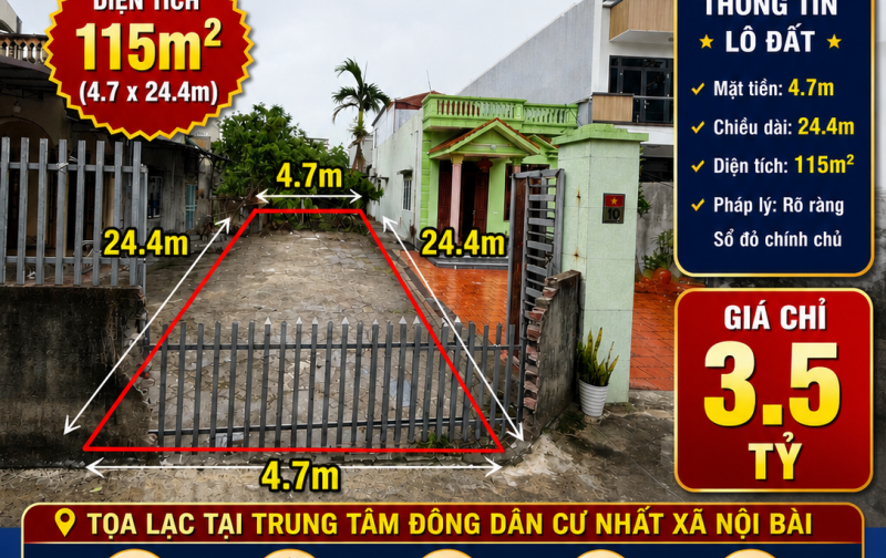 SIÊU PHẨM ĐẦU TƯ -THÁI PHÙ - CẠNH SÂN BAY - SINH LỜI NGAY