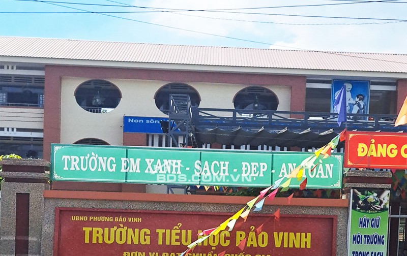ĐẤT NỀN 2 MẶT TIỀN ĐƯỜNG  TT P. BẢO VINH, ĐN  CHỈ 218Tr/M  NGAY TRƯỜNG HỌC CÁC CẤP!