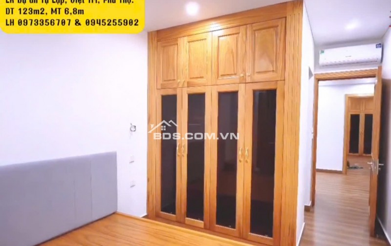 Bán nhà LK Dự án Tự Lập, Tp Việt Trì - diện tích 123m2 LH 0945255902