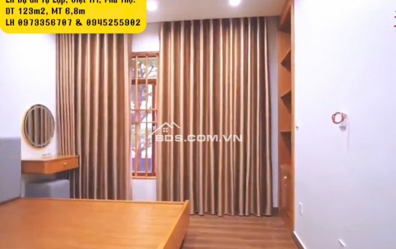 Bán nhà LK Dự án Tự Lập, Tp Việt Trì - diện tích 123m2 LH 0945255902