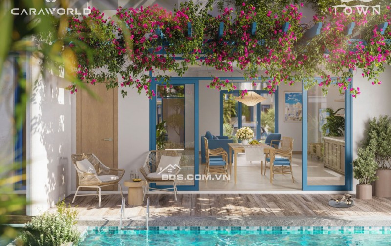 SÔNG TOWN CARAWORLD CR: NHÀ PHỐ FULL NỘI THẤT - SỔ HỒNG LÂU DÀI, ƯU ĐÃI CK 16,5%