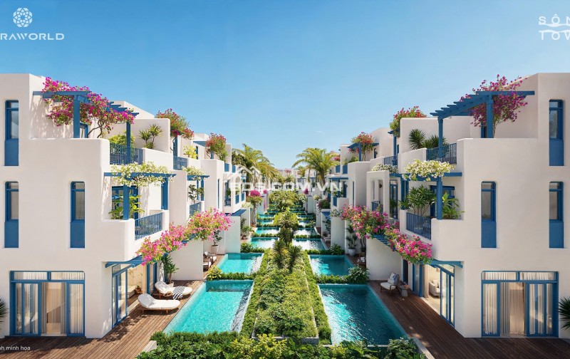 SÔNG TOWN CARAWORLD CR: NHÀ PHỐ FULL NỘI THẤT - SỔ HỒNG LÂU DÀI, ƯU ĐÃI CK 16,5%