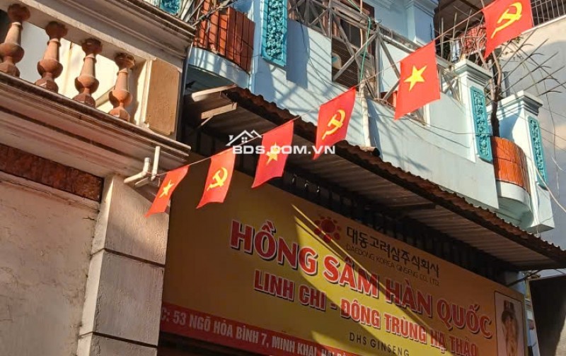 B ÁN NHÀ Hòa Bình - Hai Bà Trưng -DT: 46,6m2 - 4 tầng - MT: 4.2m. LH: 0989091446