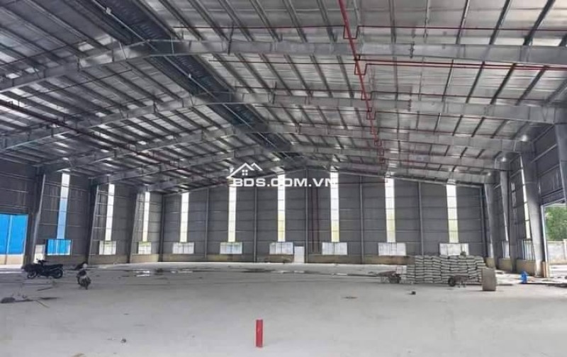 Cho thuê dãy kho xưởng trong KCN Nam Đình Vũ các DT nhỏ nhất 1850m2 mới tinh