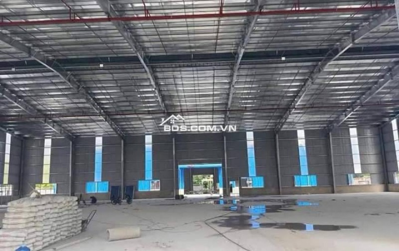 Cho thuê dãy kho xưởng trong KCN Nam Đình Vũ các DT nhỏ nhất 1850m2 mới tinh
