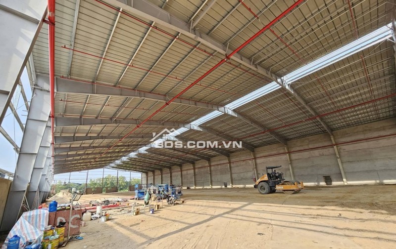 Cho thuê kho 3000m2 gần Đường Quốc Lộ 10, Tràng Duệ, xưởng mới dựng tiêu chuẩn PCCC