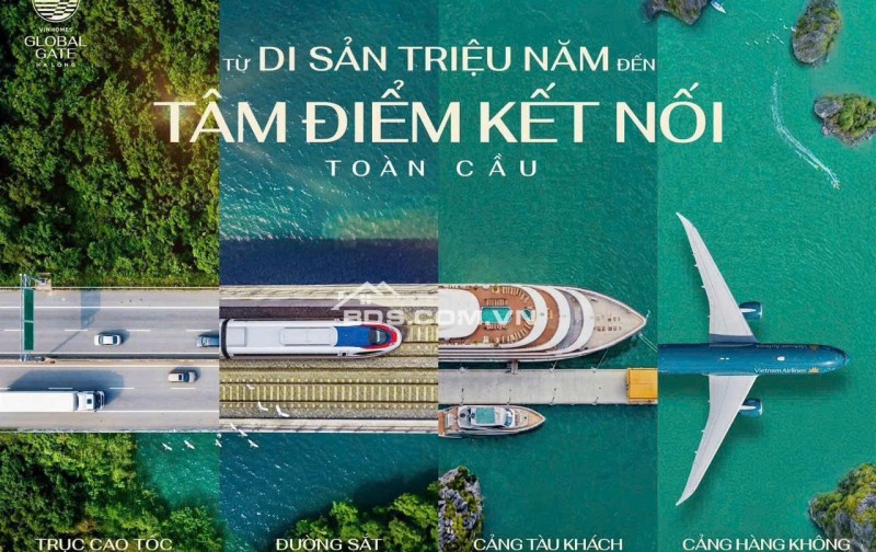 Bán biệt thự liền kề Vinhomes Global Gate Hạ Long 162m2, 4 tầng, 12PN, sổ đỏ, 15 tỷ