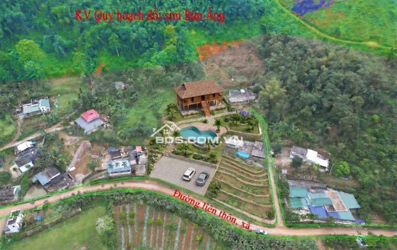 2500m2, full thổ cư, cách đường liên kết vùng chỉ 200m tại Đông Bắc, Kim Bôi