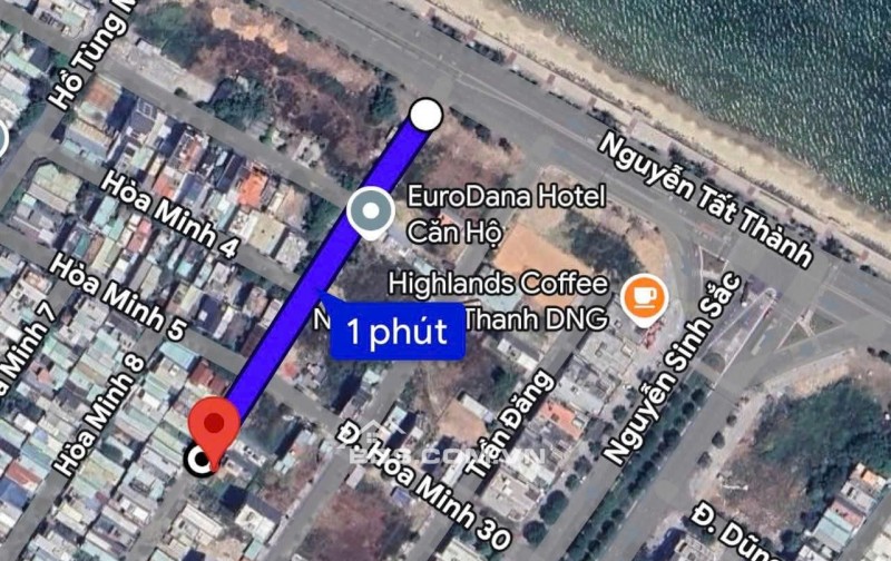Bán đất mặt tiền đường Phan Thị Nể, sát biển , cách biển NGUYỄN TẤT THÀNH chỉ 100m