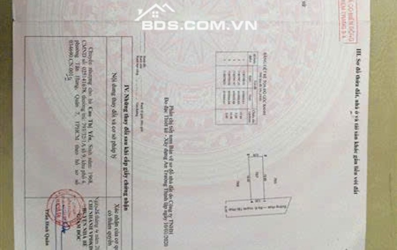 BÁN ĐẤT ĐẸP PHƯỚC KIỂNG – ĐƯỜNG 6M – GIÁ 5,7 TỶ