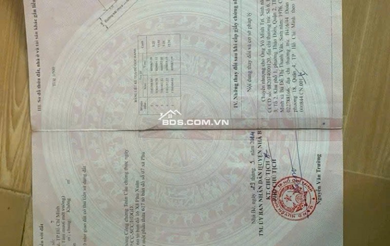 DẤT RẺ CHỈ CÒN 1 LÔ NGANG 5.5 CHỈ 4 TỶ 555