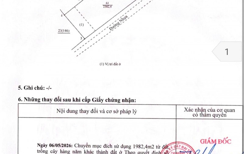 Ngay mặt tiền **Tô Hiến Thành, Đăk Hà, TP. Kon Tum** đây cả nhà ơi!