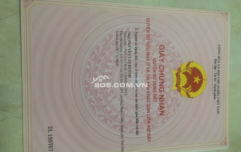 Cần bán nhà chính chủ, vị trí TT Thủ Đức, gần trường học, BV  0969128268