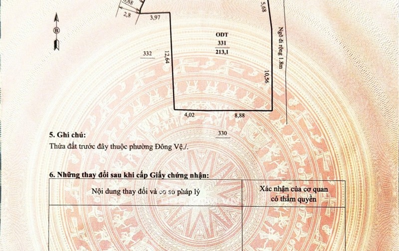 ĐẤT ĐẸP – GIÁ TỐT – CHÍNH CHỦ CẦN BÁN LÔ ĐẤT Tại đường Lê Thần Tông, phường Đông Vệ, TP. Thanh Hóa
