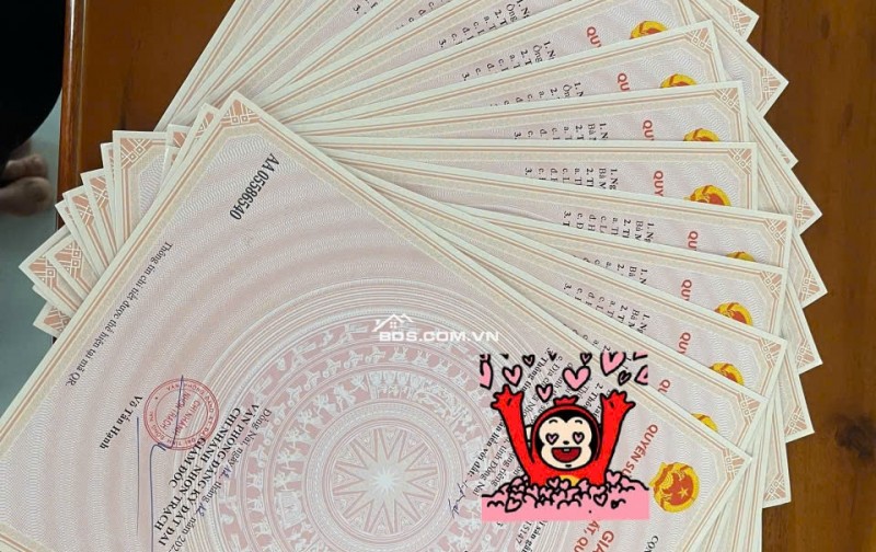 Mở bán 12 lô đất F0 tại Nhơn Trạch - Đồng Nai - 173m2 - full thổ cư. chỉ 2 tỷ/lô
