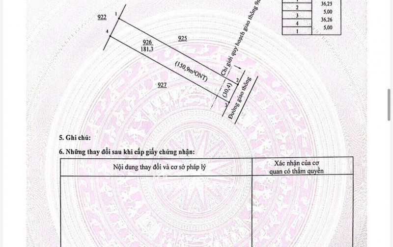 CHÍNH CHỦ CẦN RA ĐI LÔ ĐẤT TRƯỚC CỔNG XÍ NGHIỆP MAY 1000 CÔNG NHÂN, NGAY KCN MINH LẬP, 525TR, 180M2 (TC 150M2)