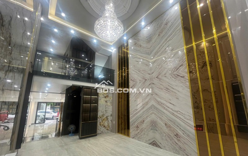 Siêu phẩm nhà đẹp mặt đường Đông Trà 5 tầng thang máy ô tô đỗ cửa kinhdoanh buôn bán tốt