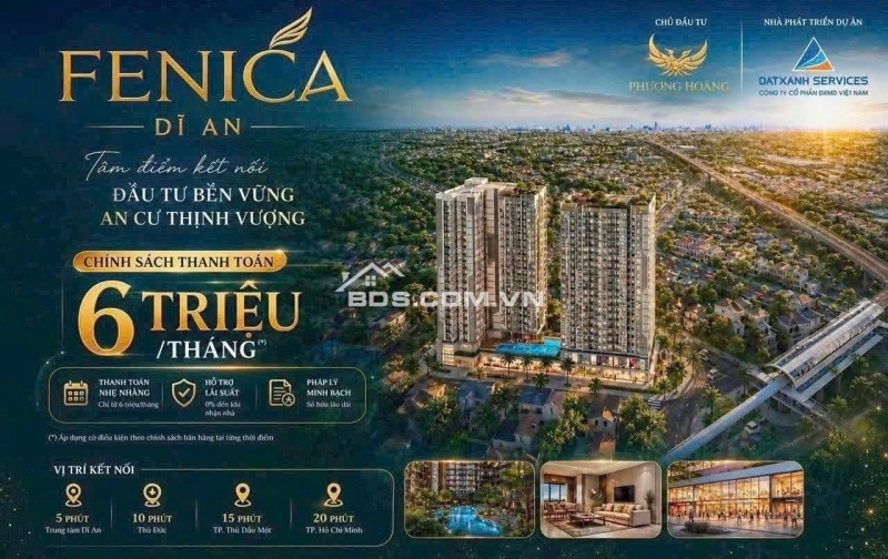  FENICA – CĂN HỘ ĐÓN SÓNG HẠ TẦNG KHU ĐÔNG BẮC 