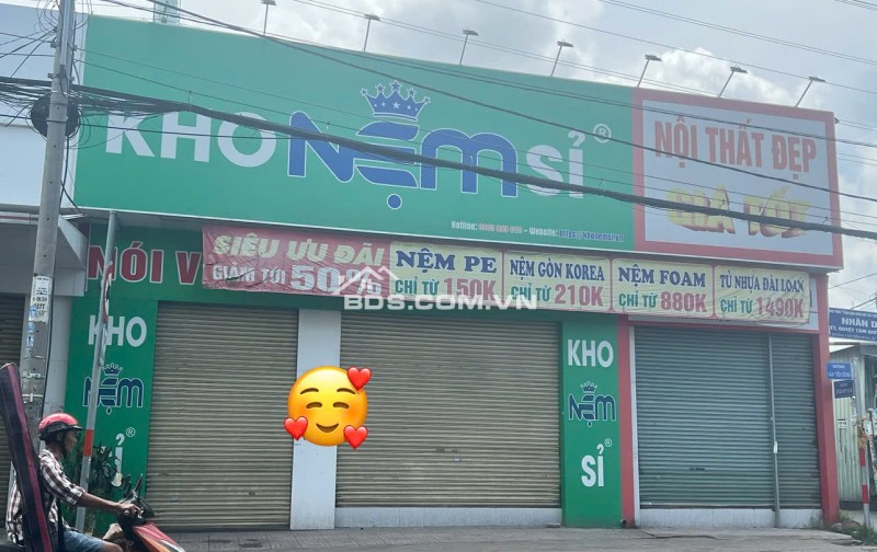 CHO THUÊ MBKD XÃ BÌNH HƯNG MỚI. 228 M2, MT12M TIỆN KD MỌI NGHỀ. 30TR/TH. LH:0798509544.