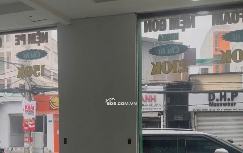 CHO THUÊ MBKD XÃ BÌNH HƯNG MỚI. 228 M2, MT12M TIỆN KD MỌI NGHỀ. 30TR/TH. LH:0798509544.