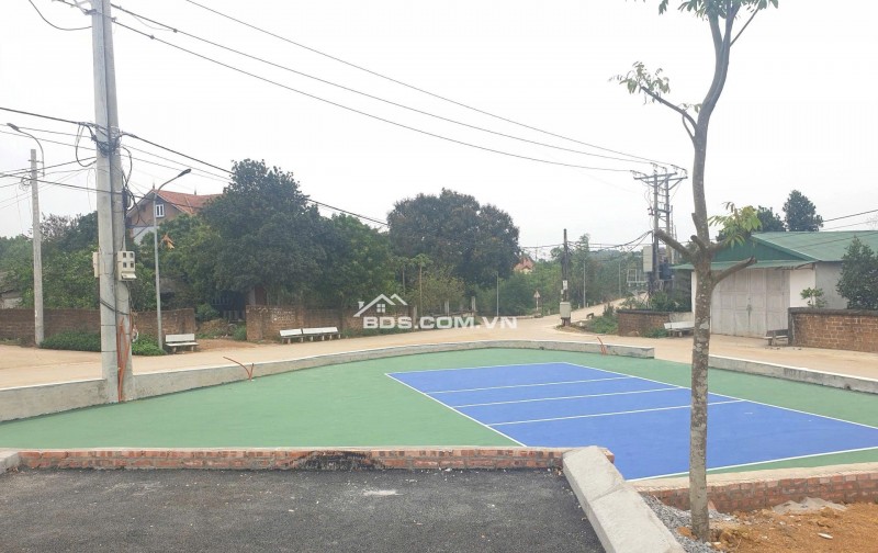 Bán 60m2 2 mặt tiền trung tâm Hòa Lạc sát trường Lục Quân ngã tư trục Hồ Tây Ba Vì