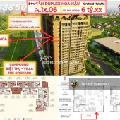 Orchard Heights - TT 2 tỷ 4 công chứng ngay - căn duplex thông cao 2 tầng, 3PN, rộng 150m2, view hồ