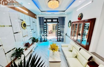 SIÊU PHẨM 4 TẦNG. KHÔNG LỘ GIỚI - HXH 6M. GÒ XOÀI - GIÁP TÂN PHÚ