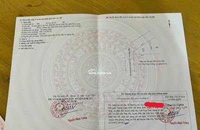 Giá chỉ 1.6 tỷ,1 lô tại Đắk Hà, Kon Tum