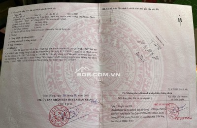 Bán nhanh BĐS chính chủ, ko qua trung gian, đường nhựa 5,5m Thị Trấn Thạnh Mỹ, Nam Giang, Đà Nẵng