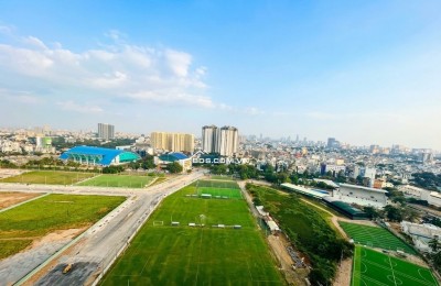 BÁN GẤP CĂN HỘ CAO CẤP THE FLEMINGTON - RỘNG 97m², 2PN - VIEW TRƯỜNG ĐUA PHÚ THỌ - CÓ SUẤT Ô TÔ
