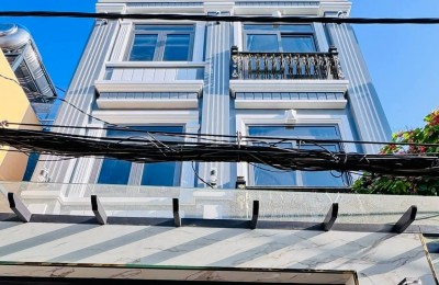 NHÀ MỚI 4 TẦNG QUANG TRUNG GV - GẦN THỐNG NHẤT - HẺM 5M Ô TÔ VÔ NHÀ - 79M² - Chỉ  7.X Tỷ
