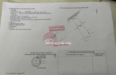 ht Cần bán nhanh 2,5 tỷ đất tại Thạnh Lộc Tân Biên tỉnh Tây Ninh