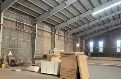 Xưởng 1000m2 ở đường 5 cũ, trạm điện 600kva, sân bãi rộng. PCCC vách tường nghiệm thu