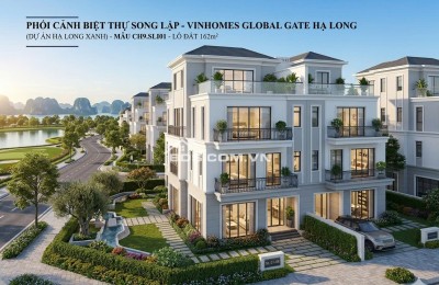Bán biệt thự liền kề  phân khu hoàn thiện Cam kết thuê lại 3 năm 21% dòng tiền về . giá từ 17 tỷ, sổ đỏ, QL18, TP.Hạ Long, Quảng Ninh.