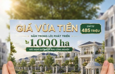 CHỈ CÒN 1 LÔ DUY NHẤT TẠI THỊ TRẤN BA ĐỒI – LẠC THỦY