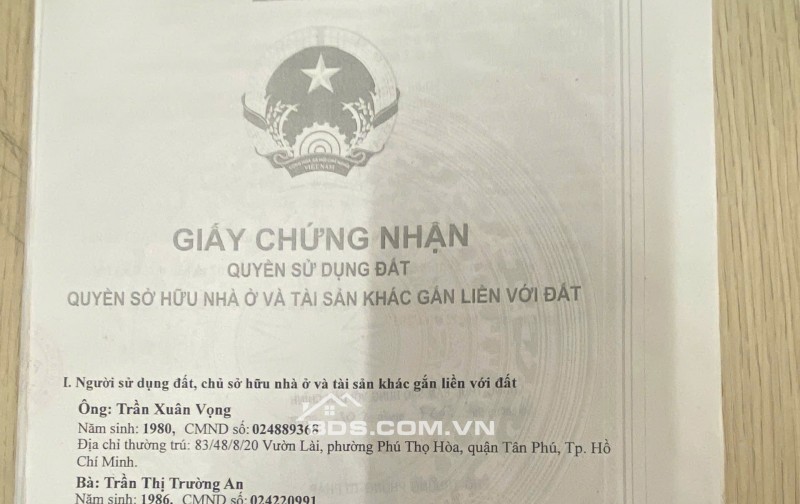 Bán đất 134m2 ( 50m2 là thổ cư )  tặng nhà cấp 4 ngay HTP Nhà Bè