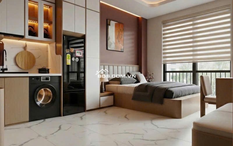 CHDV 7 tầng mới 1 trục Nguyễn Oanh ngang 7.5m 112m2 20PN TN 135tr sát chợ nhỉnh 24 tỷ.