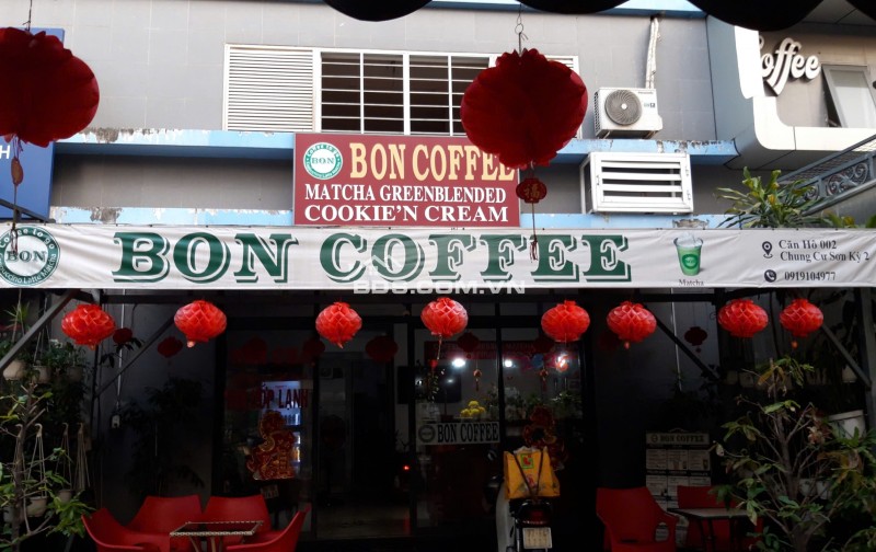 Bán căn hộ tầng trệt 7 x 11 CC Sơn Kỳ 2 đang kinh doanh Cafe