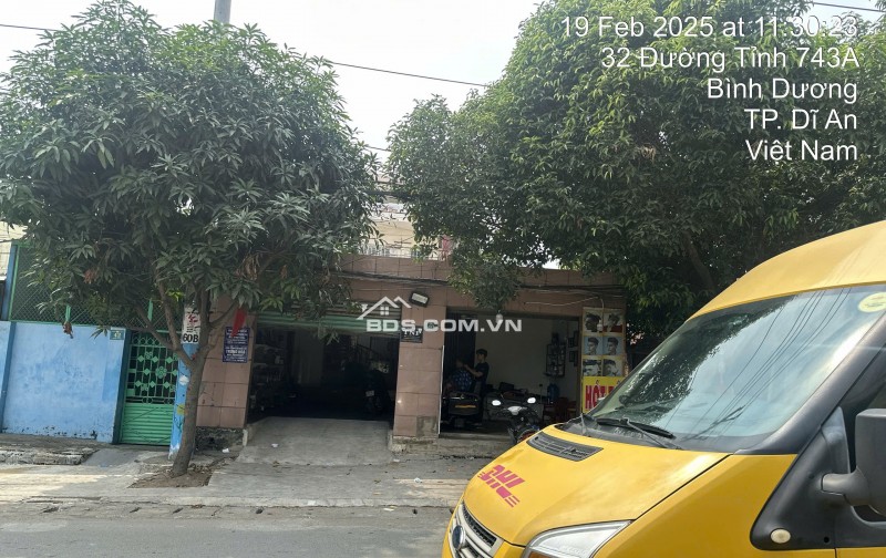 BÁN ĐẤT DĨ AN HCM, DT640M2, CÓ SẴN NHÀ, PHÒNG TRỌ VÀ KIOT, SỔ ĐỎ 70TR/M2. LH:0909808620 HOẶC 0888883358