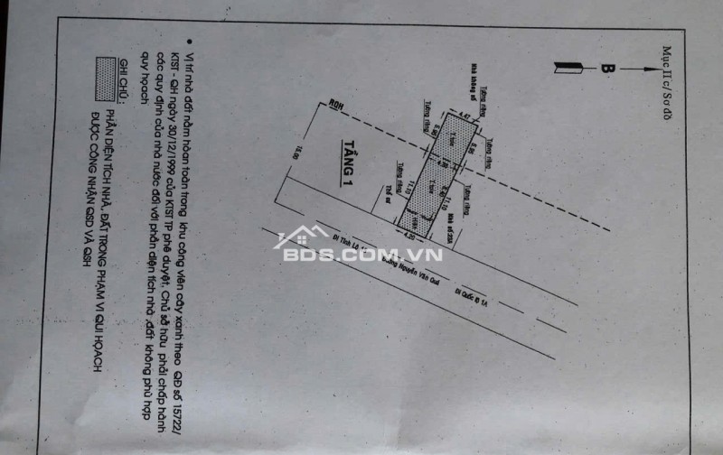 Bán nhà mặt tiền Nguyễn Văn Quá, gần chợ Tân Hưng, thích hợp kinh doanh mua bán